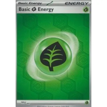 Karetní hra Pokémon SVE 001 - Grass Energy (ze Shrouded Fable)