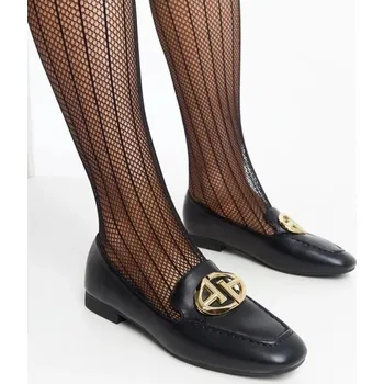 Dámské mokasíny Mokasíny Solea z eko kůže zam- černé- slip-on, 36 i240_207838_2:36