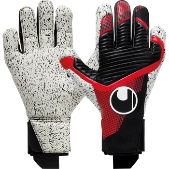 Brankářské rukavice Uhlsport POWERLINE Supergrip+ černá/červená/bílá UK 8,5