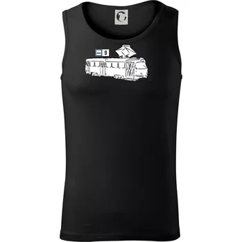 Pánské termoprádlo Tramvaj číslo 9 - Tílko pánské Core - M ( Černá )