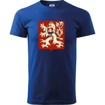Znak Česko-Slovenská republika 1938–1939 - Triko extra velké (5-8XL) - 6XL ( Královská modrá )