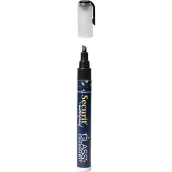 Střední voděodolný popisovač, šířka hrotu 2 - 6 mm, 1ks Black