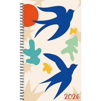 Taschenkalender Youngtimer Vögel 2026 - Korsch Verlag