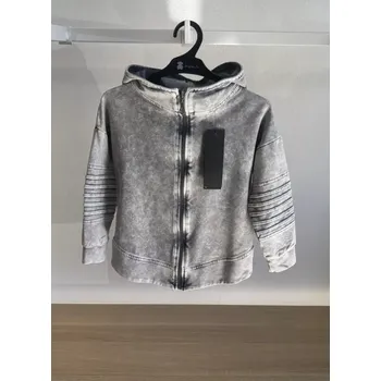 Chlapecká mikina Despacito šedá – pohodlná dětská mikina s potiskem pro každodenní nošení