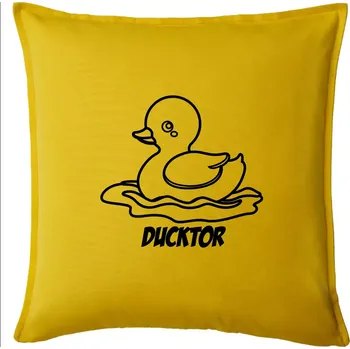 Polštář Ducktor - Polštář 50x50 - 50x50 - Pouze potah ( Žlutá )