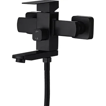 Vodovodní baterie Vanová baterie, KUB-009 (EURO) BLACK, černá