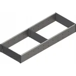 BLUM Vložka do zásuvky s přihrádkami ZSI.550FI2N Nerezová ocel