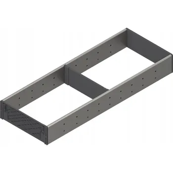 Příborník do zásuvky BLUM Vložka do zásuvky s přihrádkami ZSI.550FI2N Nerezová ocel