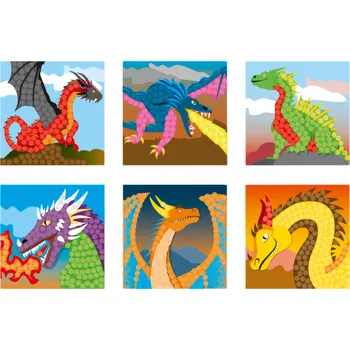 Hračka Playmais Malá mozaika (Fantastický drak)