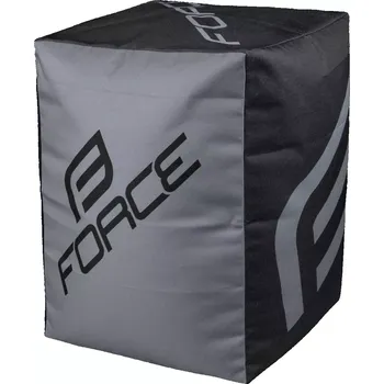 Cyklistická bunda FORCE Kostka FORCE, černo-šedá