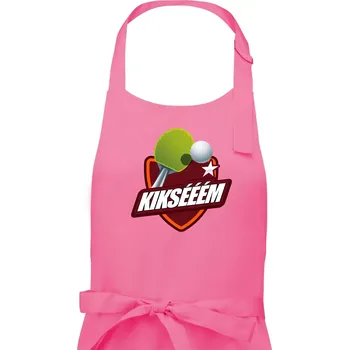 Kuchyňská zástěra Stolní tenis - Kiksééém - Pánská zástěra na vaření - Univerzální velikost ( Růžová )