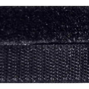 Zip KORTEXIN suchý zip 25mm-háček černý Množství: celé balení - 25m