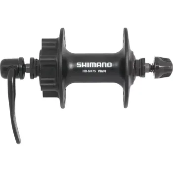 Náboj kola Shimano Přední náboj Shimano HB-M475, černý počet děr 36
