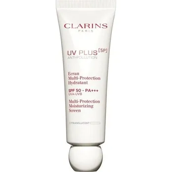 Pleťový krém Clarins Víceúčelová ochranná emulze SPF 50 UV Plus Anti-pollution (Multi Protection Moisturizing Screen) 50 ml Rose + 2 měsíce na vrácení zboží