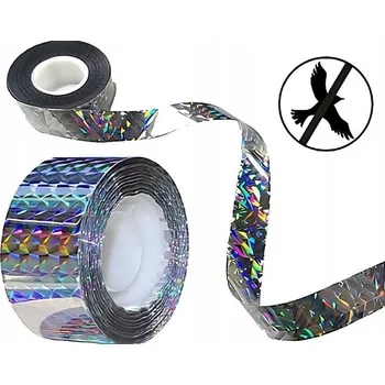 Lepicí páska Páska odpuzující ptáky 48mm x 50m holografická oboustranná