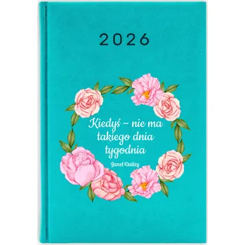 Kalendář Knižkový kalendář 2026 A5 FunnyCase modrý