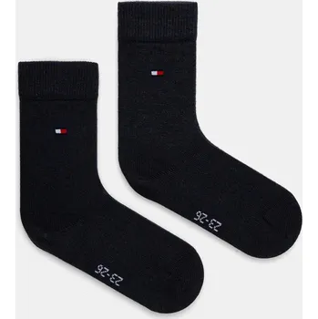 Dětská móda Dětské ponožky Tommy Hilfiger (2-pak) 391334 námořnická modř 59X, vel. 23/26