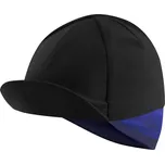 FORCE Zimní čepička s kšiltem pod přilbu FORCE Brisk černá modrá velikost S - M