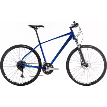 ROZZO Crossové pánské kolo Rozzo GRIT 80, modrá/černá velikost rámu - palce - cm 19 - (48 cm)