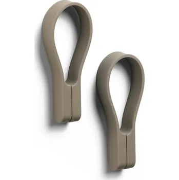 Věšák Nástěnný věšák Zone Denmark 2-pack 27927 béžová 08X