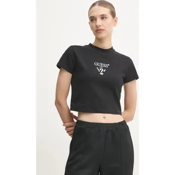 Pánské tričko Tričko Guess COLETTE černá barva, V4YI20 KCDH1 V4YI20.KCDH1 99X, vel. L