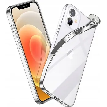 Pouzdro na mobilní telefon Zadní Kryt Pskom pro Apple iPhone 12 stříbrný