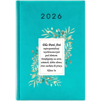 Kalendář Knižkový kalendář 2026 A5 FunnyCase modrý