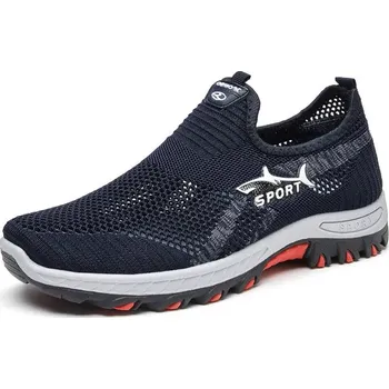 Pánské tenisky Pánské prodyšné tenisky letní Barva: Modrá, Velikost: 47