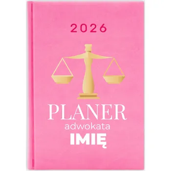 Kalendář Knižkový kalendář 2026 A5 FunnyCase růžový