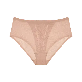 Stahovací kalhotky Dámské kalhotky Triumph Shape Smart Ellipse Maxi - BROWN - béžové 00EP - TRIUMPH NEUTRAL BEIGE S
