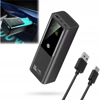 Powerbanka Powerbanka 20000 mAh 100W PD Ultra Rychlé Nabíjení Type C + USB A