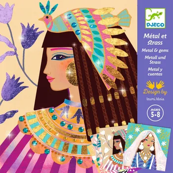 Kouzelnická sada DJECO Metalické tvoření Ženy DJ09527
