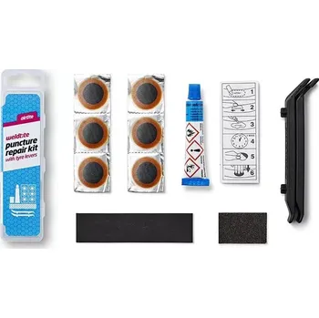 Plášť na kolo WELDTITE Lepení Weldtite Levers - sada 8 ks + montpáky