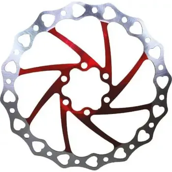 Brzda na kolo a2z Brzdový kotouč A2Z TY-SPV srdce, červená průměr kotouče 160 mm