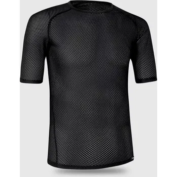 Pánské tričko GripGrab GripGrab Ultralight Mesh Short Sleeve Base Layer pánské merino triko, kr.rukáv, černá velikost L