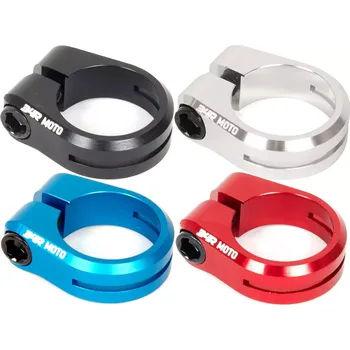 Sedlovka 34r Objímka sedlovky BMX 34R MOTO SEATCLAMP V2 full CNC barva modrá