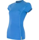 Sensor Dámské triko Sensor Merino Wool Active, krátký rukáv - modrá velikost S