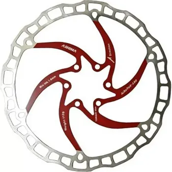 Brzda na kolo Ashima Brzdový kotouč Ashima ARO-08 , červená průměr kotouče 160 mm