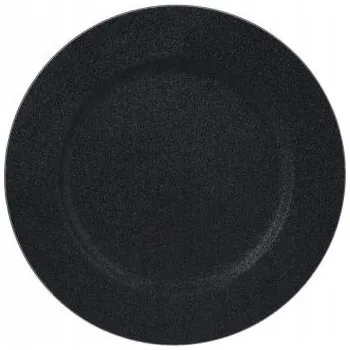 prostírání Prostírání pod talíř se třpytkami - 33 cm, Černé
