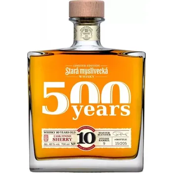 Whisky Stará Myslivecká SINGLE BARREL SHERRY 10YO 40% 0,7l