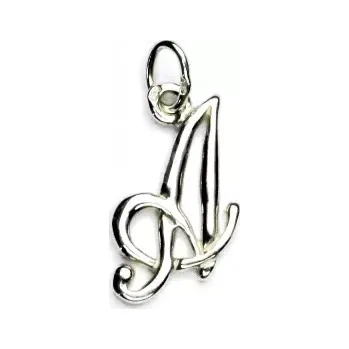 Přívěsek Zlatý přívěsek, bílé zlato, písmenko A - P 437 (Zlaté písmenko)