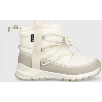 Dámská zimní obuv Sněhule The North Face Women S Thermoball Lace Up Wp béžová barva NF0A5LWD32F1 08X, EUR 39
