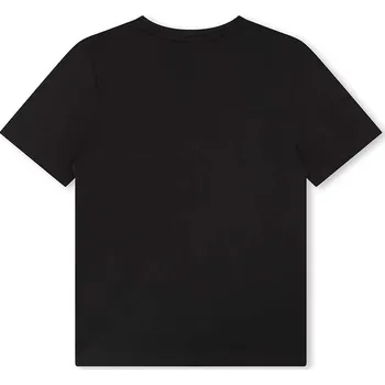 Chlapecké tričko Dětské bavlněné tričko BOSS černá barva, s potiskem J25P24.102.150 99X, vel. 126