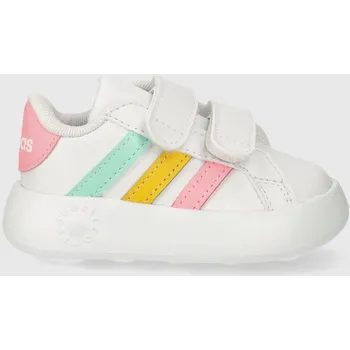 Chlapecké tenisky Dětské sneakers boty adidas GRAND COURT 2.0 CF I IE1371 bílá 00X, EUR 25.5