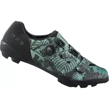 Pánská sportovní obuv Shimano SH-RX801 pánské gravel tretry Tropical Leaves vel. 43