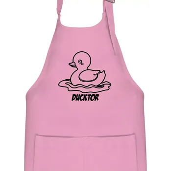 Kuchyňská zástěra Ducktor - Dětská zástěra na vaření - Univerzální velikost ( Růžová )
