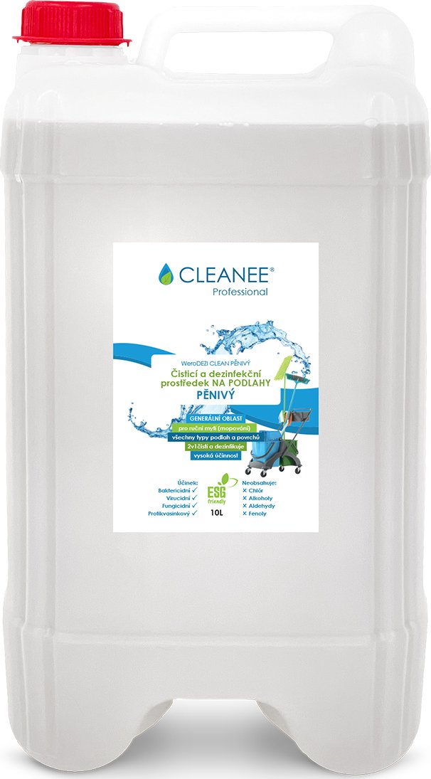 WeroDEZI clean PĚNIVÝ NA PODLAHY k ručnímu mytí 10L