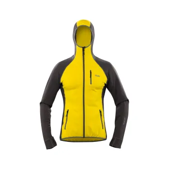 Pánská mikina Tilak Femund antique moss/charcoal L; Žlutá mikina + DÁREK DLE VÝBĚRU!