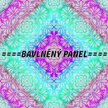 Panel bavlna - MANDALY-147-40 Velikost: 15x15cm