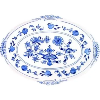 Cibulák Podnos oválný 39cm Český porcelán Dubí